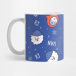 BT21 Let It Snow - RJ + Van Mug